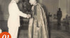 Foto Presiden Sukarno berjabat tangan dengan Duta Besar Vatikan untuk Indonesia Msgr. Domenico Enrici. Saat upacara penyerahan surat kepercayaan (letter of credence) dari Duta Besar Vatikan kepada Presiden Sukarno di Istana Merdeka, 1 Februari 1956.